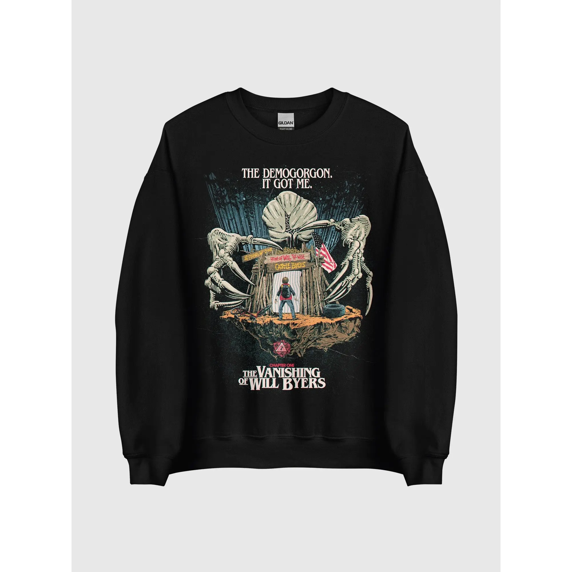Netflix Stranger Things Season 1 x Butcher Billy Sweatshirt – Vanishing of Will Byers Design
