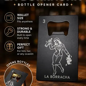LA BORRACHA bottle opener