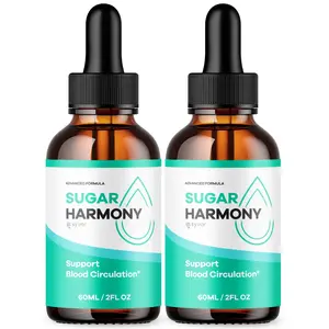 (2 Pack) Sugar Harmony Blood Support Drops Advanced Vitamin Supplement 60 Servs