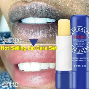 Instantly Lip Balm Remove Dark Lighten Melanin Lip Mask Fade Lip Line Brighten Exfoliating Moisturize Dead Skin Repair Lip Care
