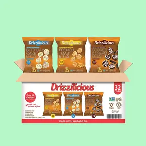 Drizzilicious Mini Rice Cakes Variety Pack, 0.74 oz., 32 pk.(Limited Edition)