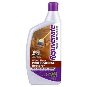 212 MAIN RJ32PROFG Durable High-Gloss Wood Floor Cleaner - 32 oz. Household Surface-Protecting Wood Floor Restorer