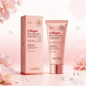 2.64Oz Korean Collagen Face MaskHydrate & Firm Skin Overnight! Smooth Wrinkles & Glow Boosting, Daily & Night Facial Mask For All Skin Type
