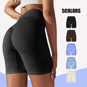 VICONOW Shorts for Women - 8 Inch High Waist Tummy Control Bike Shorts for Gym Workout Athletic Running Yoga