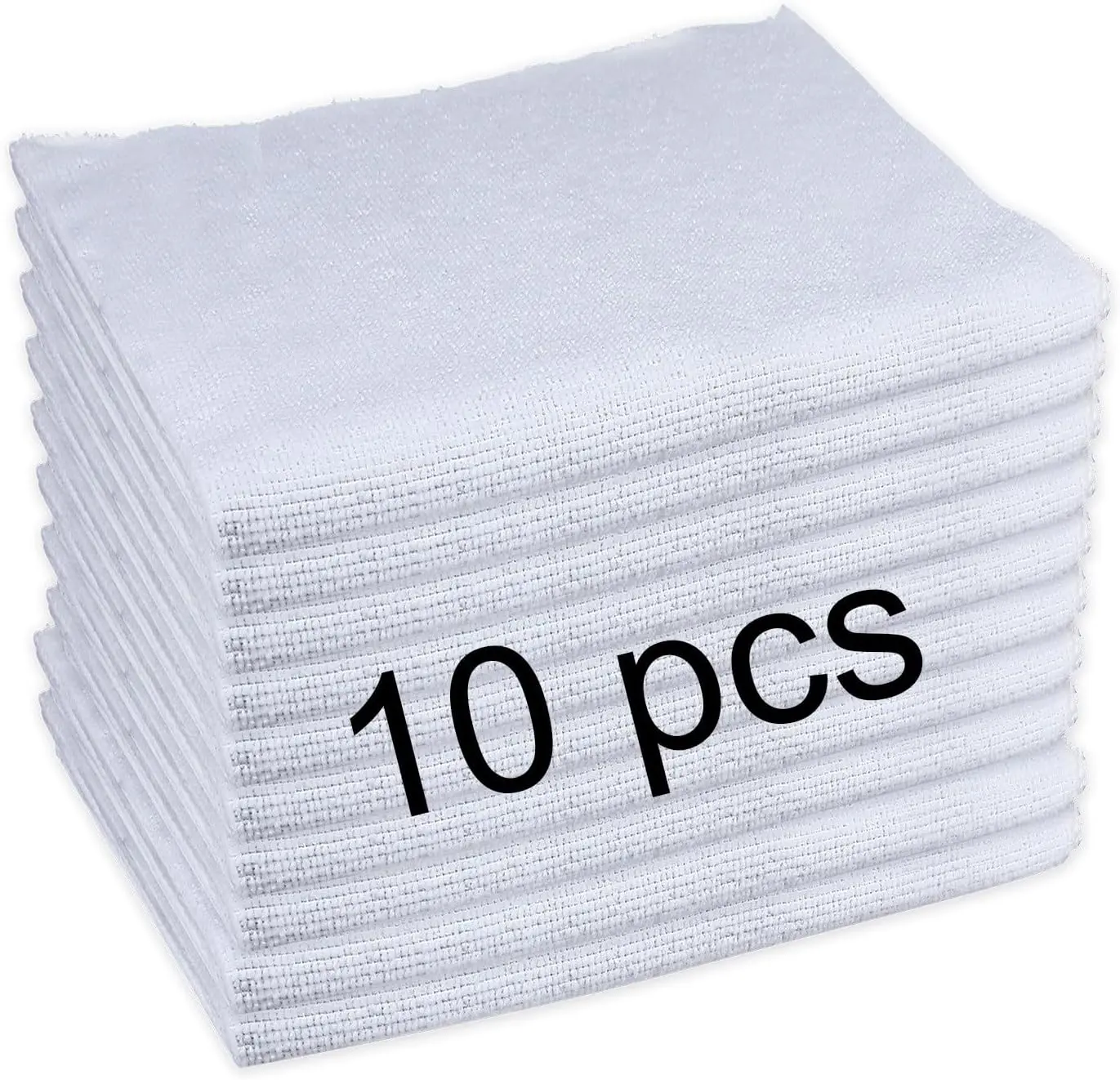 10 count Sublimation Towels Blank,12 x 12 Inch white microfiber towels wash cloths,white hand towels for bathroom wash clothes, small hand towels  towels for facial,Sublimation Kitchen Towel