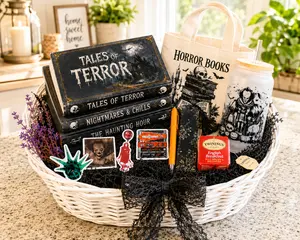 Horror / Paranormal Book  with Tumbler, Tumbler Gift Set, Date With Horror Book Box!!