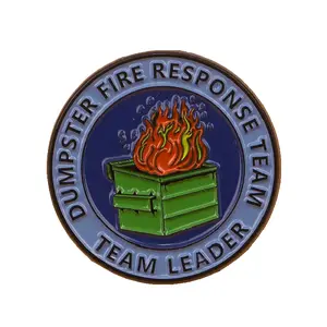 DUMPSTER FIRE RESPONSE TEAM LAPEL