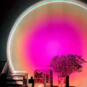 Sunset Projection Lamp – Warm Ambient LED Light