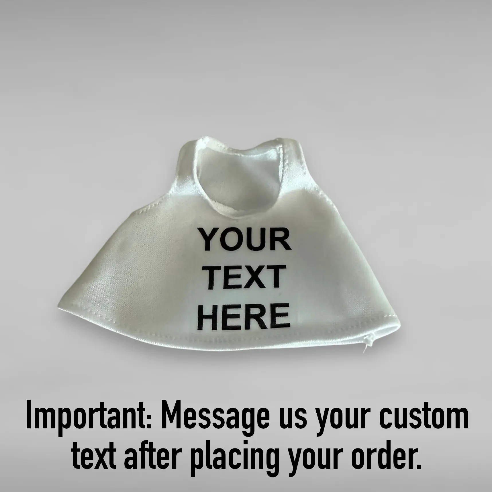 Personalized Rene Doll Shirt (Don’t Forget to Send Us Your Text!) Custom Stylish Doll Clothes