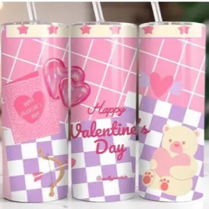 Valentine’s Day | 20oz sublimation transfer print out (TRANSFER ONLY, NOT A FINISHED TUMBLER)