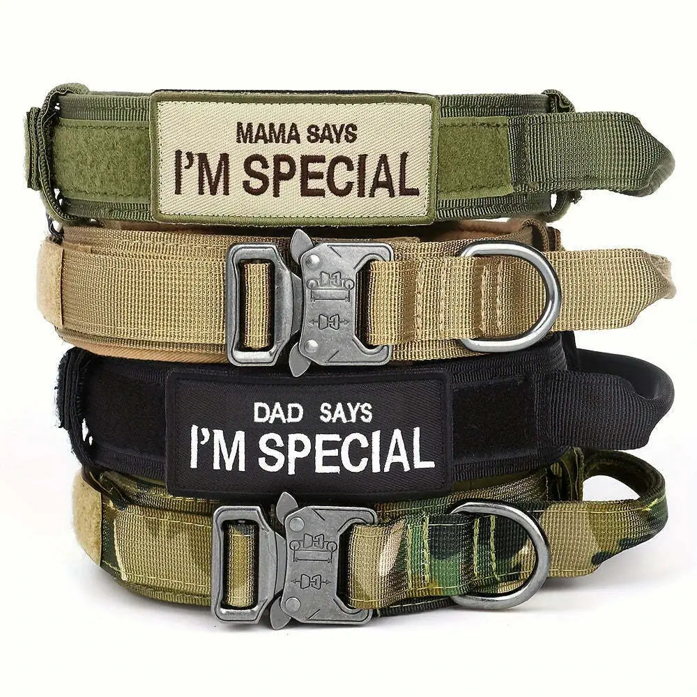 Heavy Duty Tactical Dog Collars Heavy Duty Tactical Dog Collars