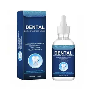 Tooth Enamel Repair & Anti-Cavity Drops - Daily Whitening & Remineralization Solution for Sensitive Teeth - Strengthens Enamel, Prevents Decay, Freshens Breath - Oral Care for Healthier, Stronger Teeth - Convenient, Easy-to-Use Drops