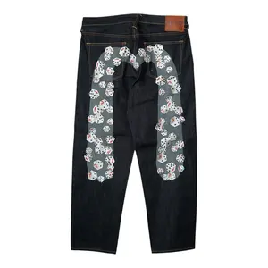 Palace x Evisu Dice Denim Jeans Raw