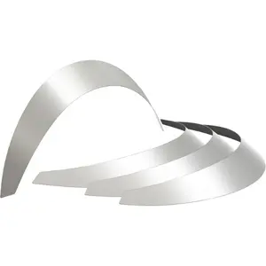 Universal Steel Fender Flares 2" Wide Front & Rear Wide Body Kit Flexible Wheel Arches Edge Trim Protector 4-Piece Set for Cars with 28-30 Inch Wheel Openings