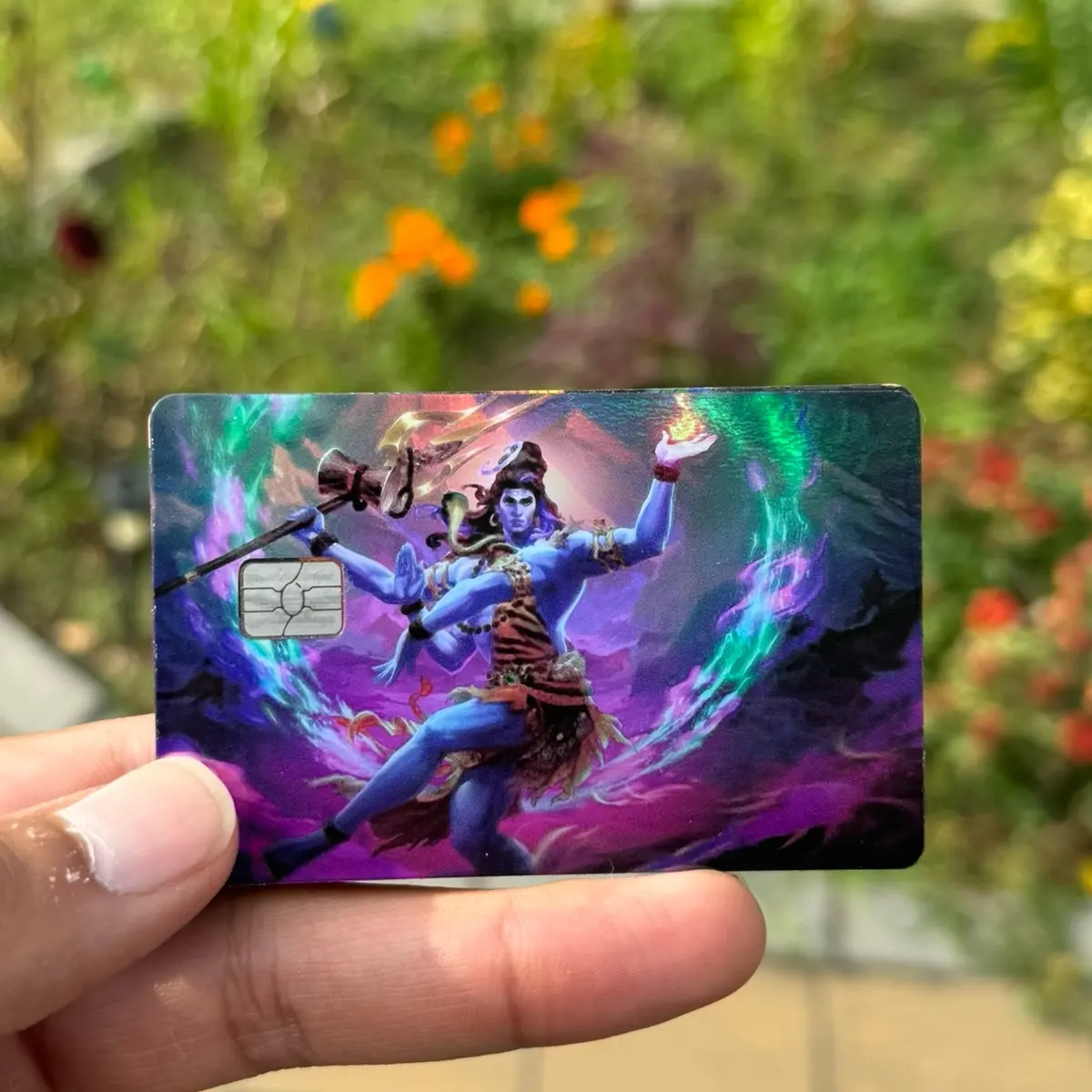 Mahadev (Lord Shiva) Hindu Debit Card Sticker