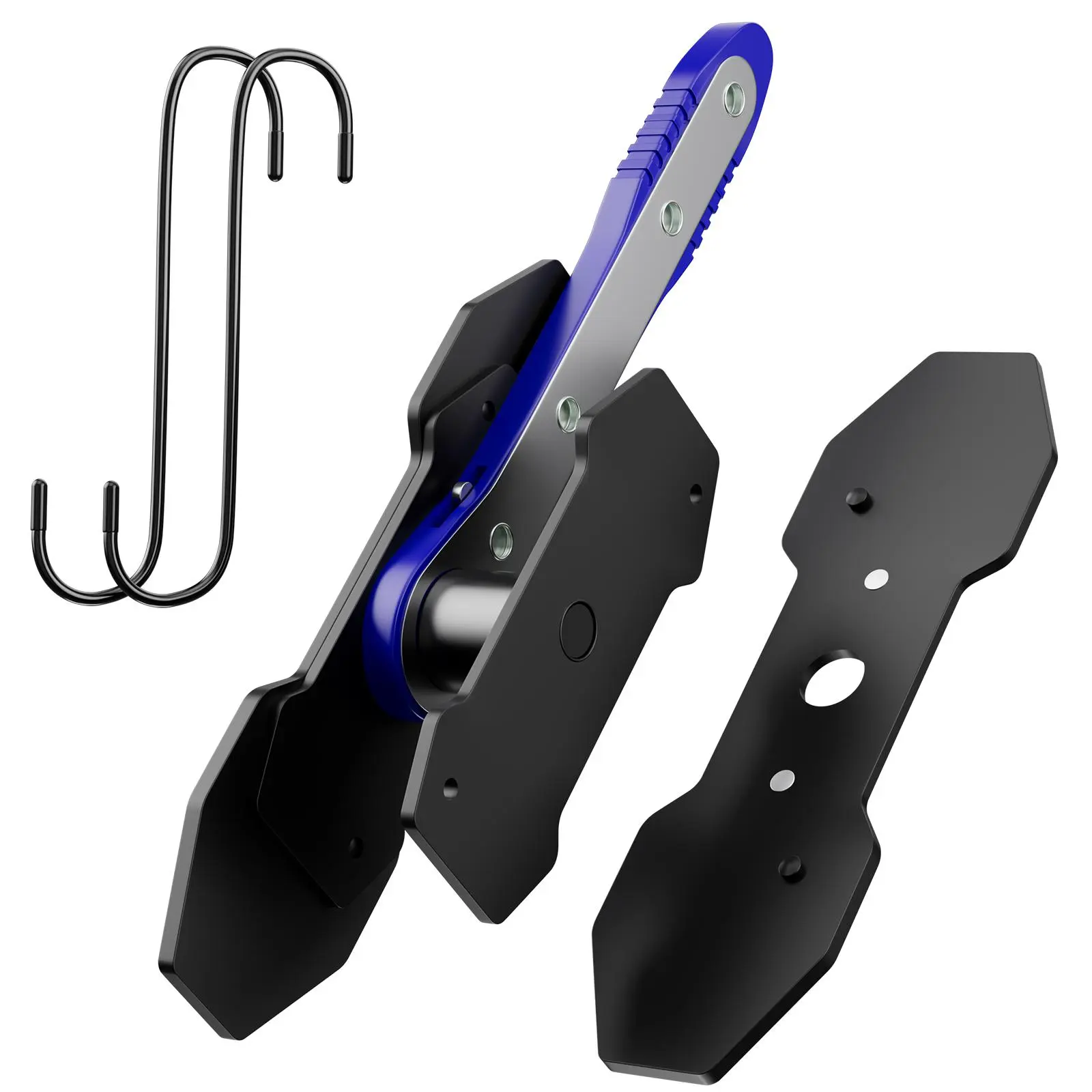 Brake Caliper Press, Caliper Piston Spreader, Brake Tools,Brake Caliper Piston, Brake Caliper Press Ratchet with 2 Extra pcs Steel Plates