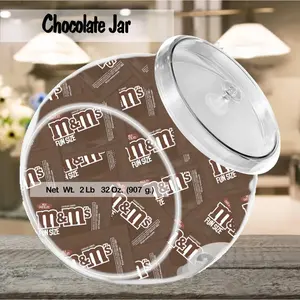 Chocolate Candy Bundle (2 Lbs) of M&M's Milk Chocolate Individually Wrapped Fun Size Bulk Chocolate Jar Snack Bonbon