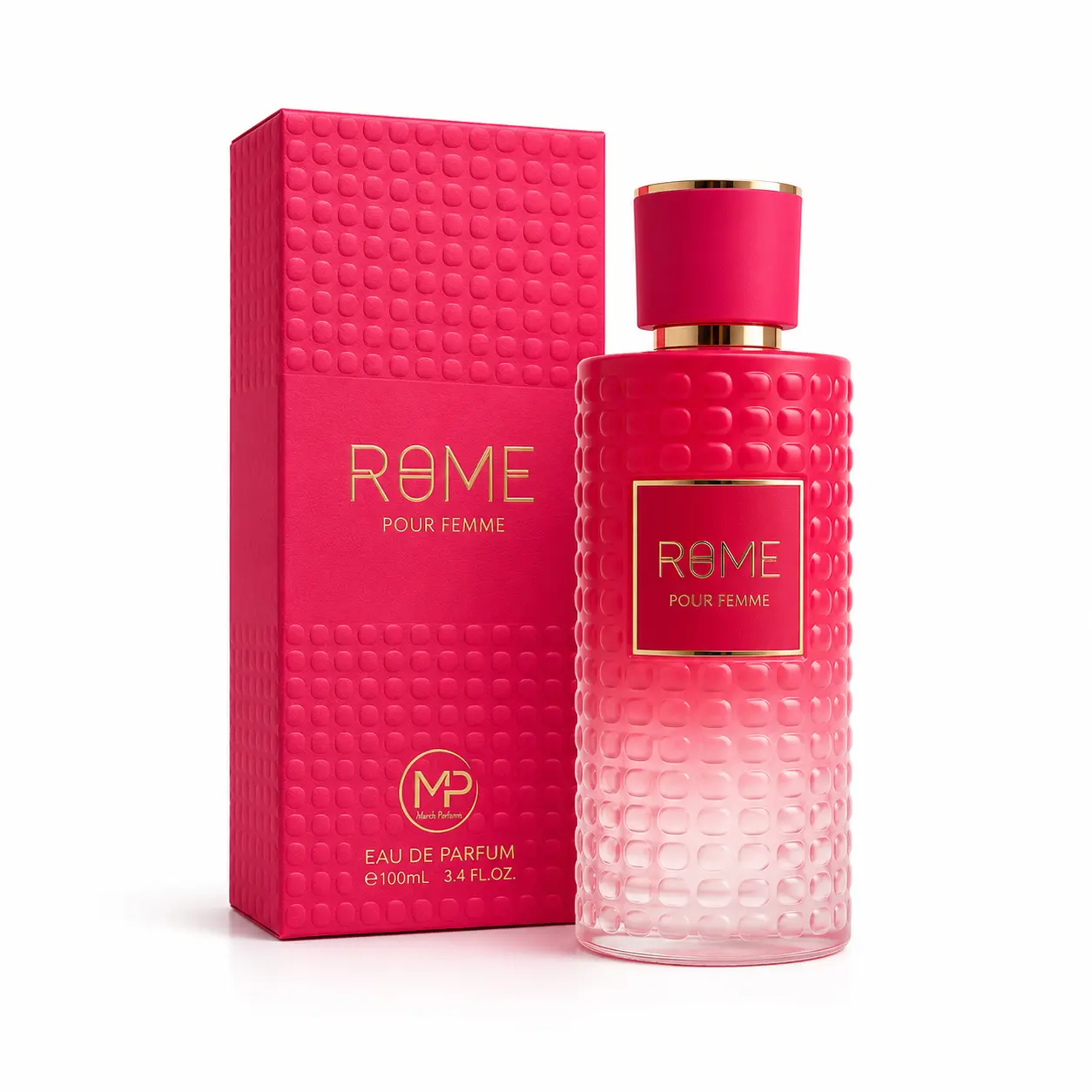 Rome Pour Femme Eau de Parfum for Women 100ml | Long Lasting Floral Fruity Perfume | Elegant Women's Fragrance