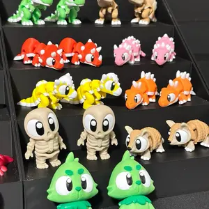 Cute Eyed Chibi Animals 3D Printed Fidget Toys for Kids and Adults