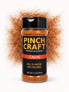 Cajun Seasoning 3.5 oz – Cajun Blend for Chicken, Shrimp & Fries – No Fillers,  No MSG | Pinch Craft