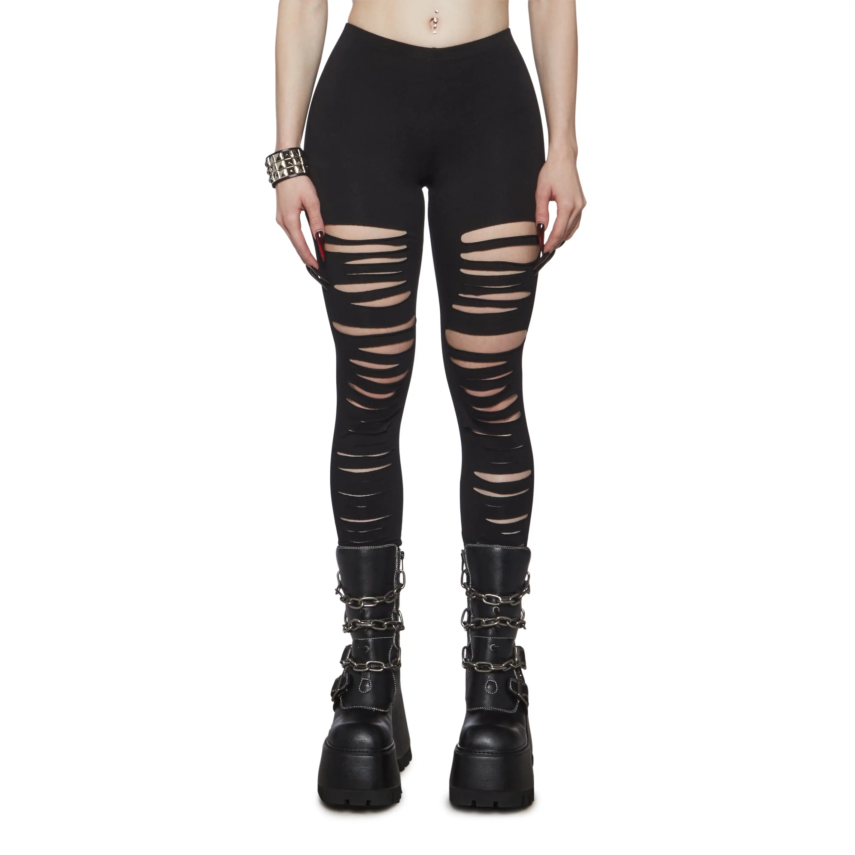 Crypt Creeper Shredded Leggings