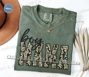 Duck Camo Boy Mama Comfort Colors Shirt, Camouflage Mom Tshirt, Boy Mama Sweatshirts, New Boy Mama Gifts, Mothers Day Gift for Mom Tee