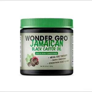 Wonder Gro Black Jamaican castor oil