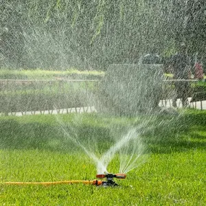 Garden Automatic Sprinkler System, 360° Rotary Nozzle, Adjustable Sprinkler, Garden Hose Nozzle for Even Watering of Lawns and Gardens, Watering & Irrigation Supplies for Home Garden, Sprinklers for Yard, Watering Systems
