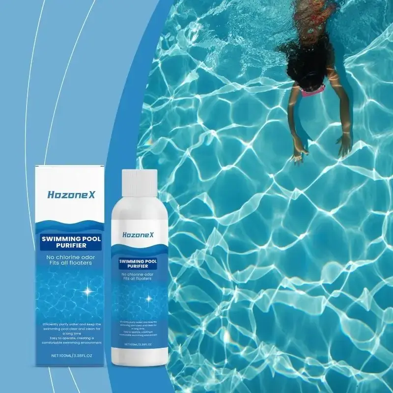 No Odor Liquid Pool Water Clarifier, Fast Dissolving Powerful Cleaner ...