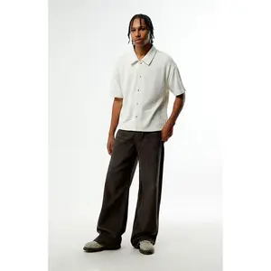 Pacsun Men's Blake Extreme Baggy Pants Corduroy Dark Gray Pacsun Men's Blake Extreme Baggy Pants Corduroy Dark Gray