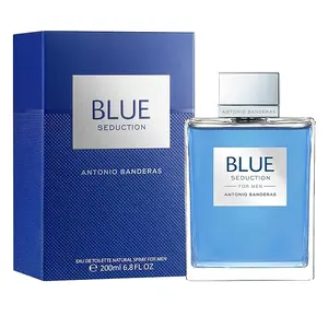 Antonio Banderas Perfumes - Blue Seduction - Eau de toilette for Men - Fresh and Casual Fragance -  3.4 Fl. Oz cologne