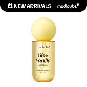 [NEW] [medicube] Vanilla Hair Body Fragrance Mist | Glow Vanilla | 24 Hours Odor Control, Deep Hydration, Body Brightening Care & Boosting Hair Radiance | Vanilla, Pistachio & Caramel Scent | Hair & Body Care with Kojic Acid | Korean Skincare, K-Beauty