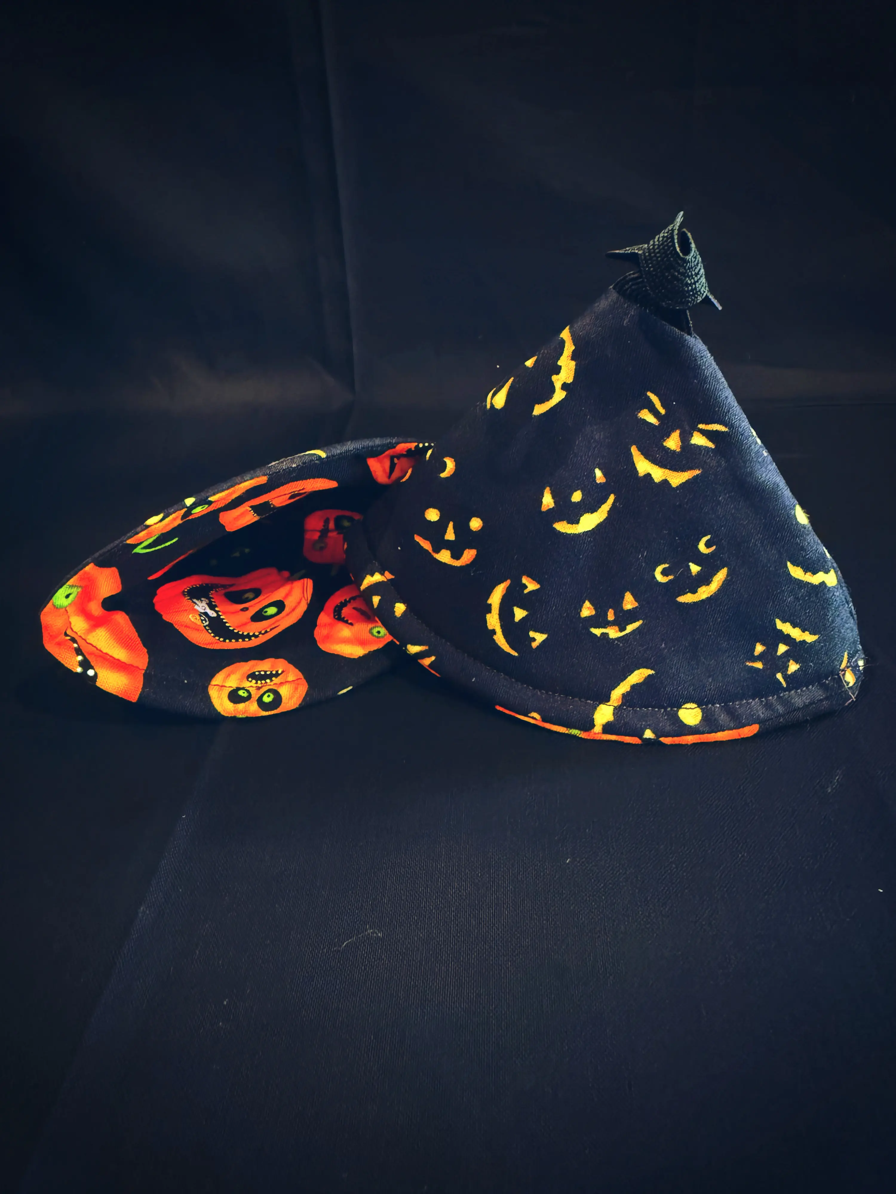 Jack-O-Lantern Halloween Pot Handle Holder