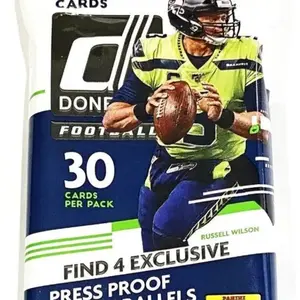 2020 Panini Donruss Football Fat Pack NFL Trading Cards
