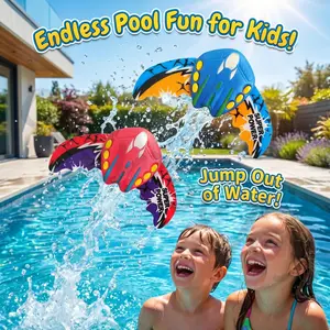 2-Pack Set Kids Pool Diving Toy, Water Swimming Dive Pool Game, Toddler Bath Toy Play Set , Summer Pool Toys Swimming Pool Water，Hydrodynamic Manta Ray Toy，Fun Outdoor Beach Lake Swim Summer Party Gift  Boy Girl summervibes Interactive Pool Games outdoorf