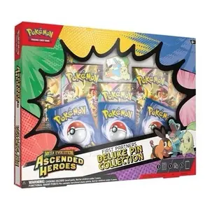 Pokemon ascended heroes deluxe pin collection (factory sealed)