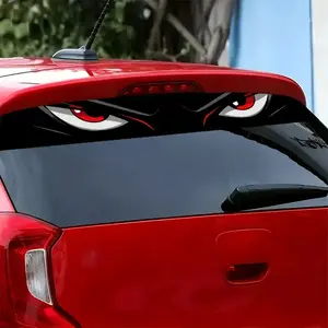 Car front gear universal sticker, windshield personalized decoration sticker, sunshade, light blocking, modified car sticker