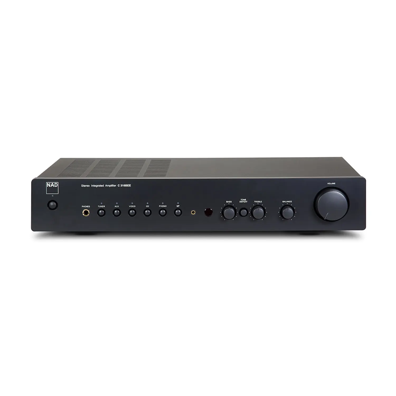 NAD C316BEE V2 Integrated Amplifier, High-Performance Audio Device with Remote Control
