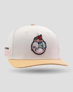 Frozen Treats Ice Cream Sundae Five Panel Cap - Vanilla