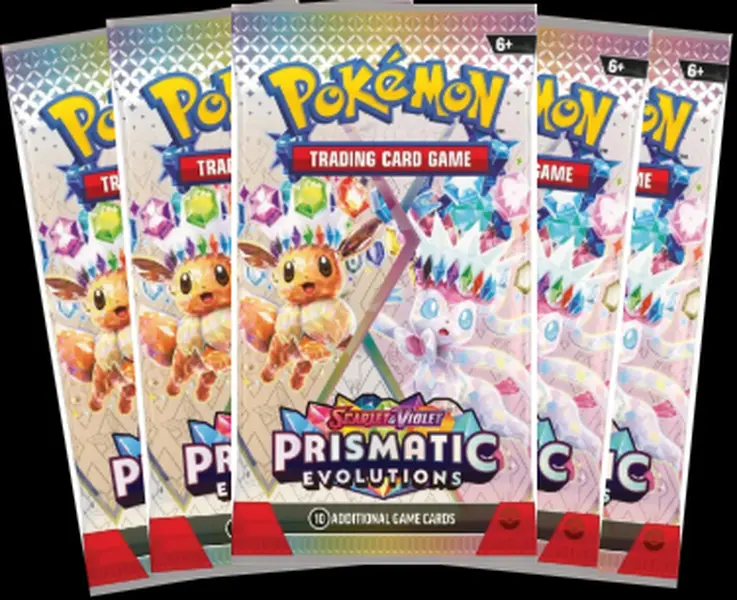 5 Prismatic Evolutions Booster Packs