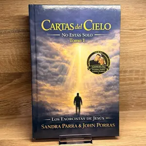 Libro cartas de el cielo tapa dura