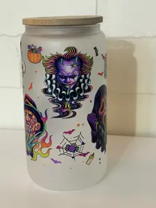 horror show character all on one cup 16oz libby glass