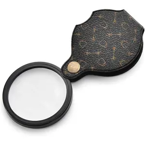 15X Folding Magnifying Glass For Reading Books And Jewelry With Adjustable Angle