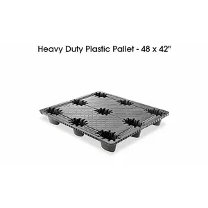 Heavy Duty Plastic Pallet - 48 x 42" Economy Plastic Pallets