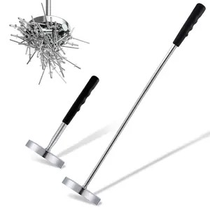 Extendable Magnetic Pickup Tool, Screw Part Finder, Pull Force 35 Lbs, Range 8.6 Inches to 33 Inches, Strong Magnet, Picks Nails and Screws, Hand Tools