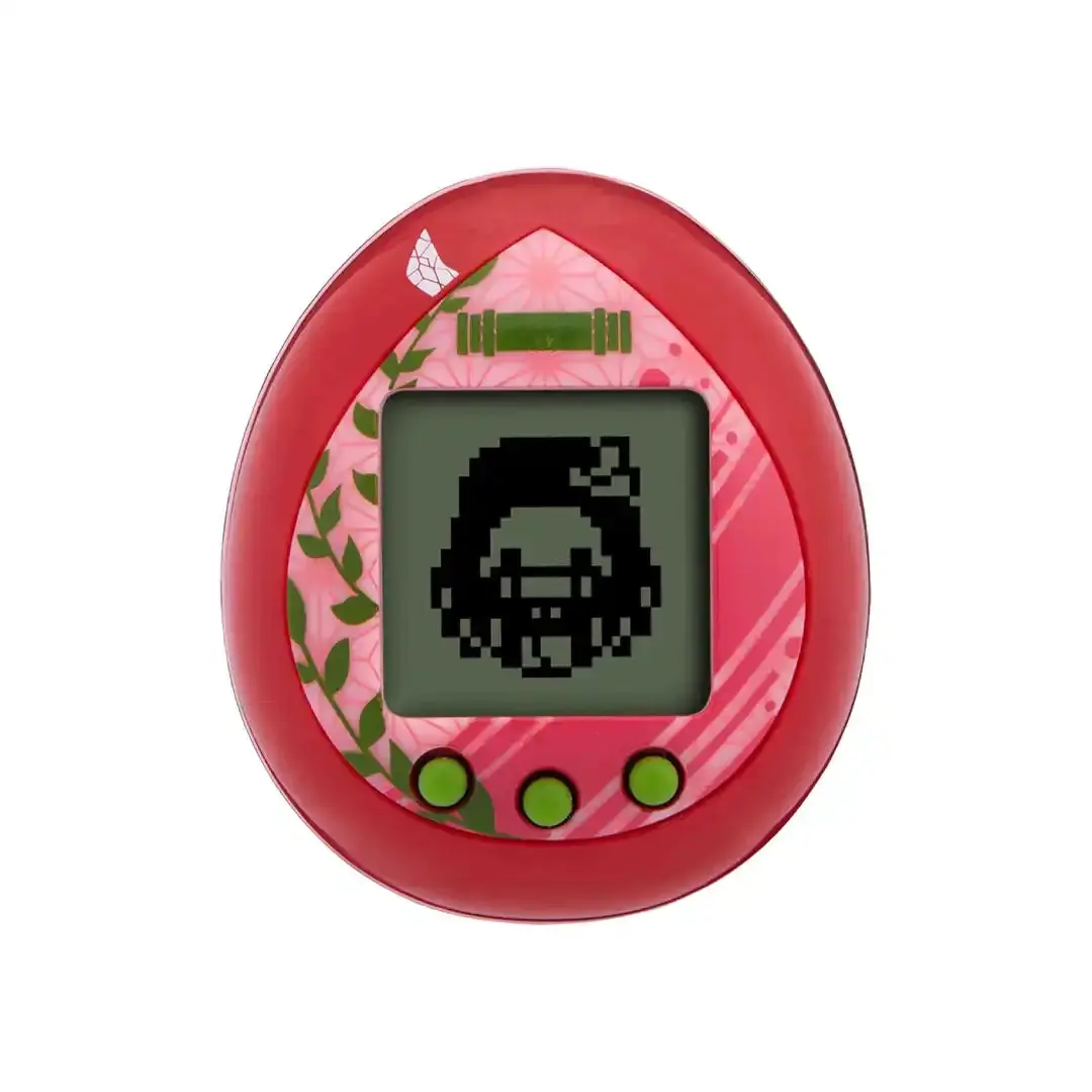 Plastic Tamagotchi Nano Handheld Game Console - Demon Slayer "Exploding Blood" Anime, Japanese-English Edition