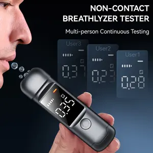 Portable Breathalyzer, Breath Analyzers with Compact Design & LCD Digital Display, for Personal Use