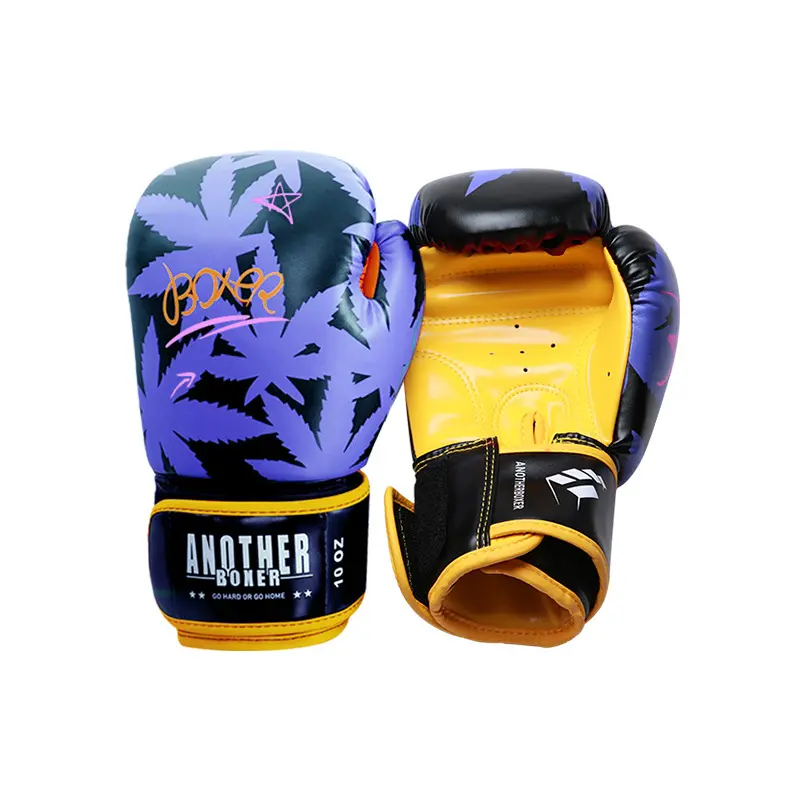 Lace-Up Leather Boxing Gloves Boxing gloves, sparring fighting gloves, home-use punching bag training gloves for adults and children groin guard