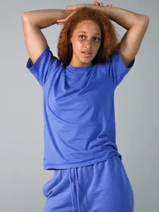 Essential Short Sleeve Tee - Azul