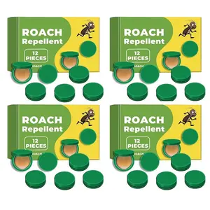 Roach Repellent, Domestic Dormitory Kitchen Powerful Cleaning Cockroach Exterminator Cockroach Gel Bait Pest Control Kit Rodent Repellent Pouches for Indoor & Outdoor Multi-Surface Microfiber Floor Mop roach killer indoor infestation